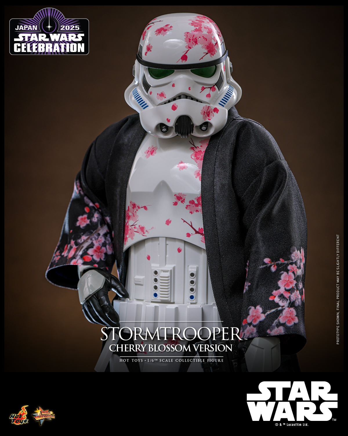 Hot Toys Star Wars™ 1/6th Scale Stormtrooper™ (Cherry Blossom Version) Collectible Figure - Star Wars Celebration Japan Exclusive