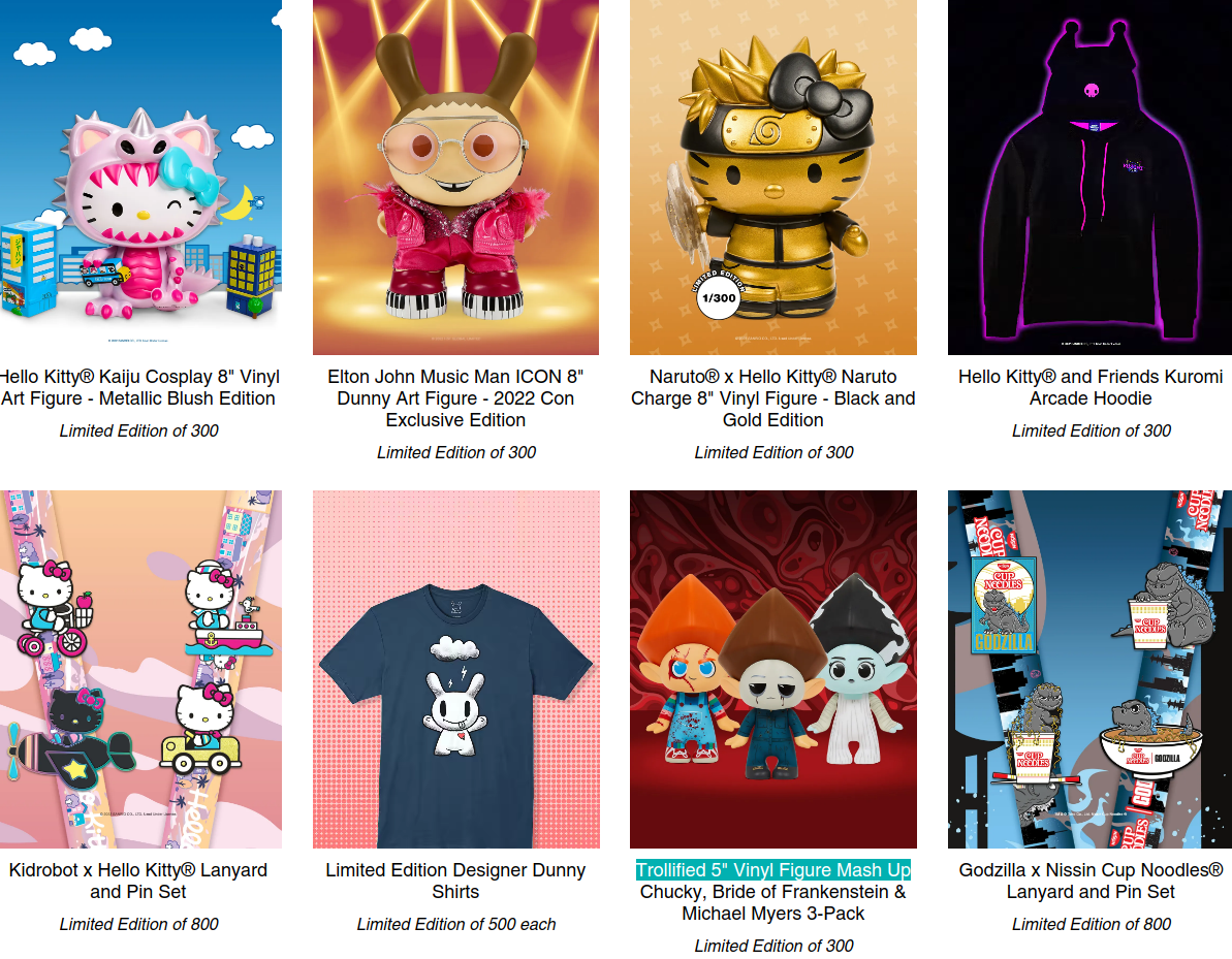 Kidrobot #NYCC2022 Pre-Con Drops: Sept 7-9