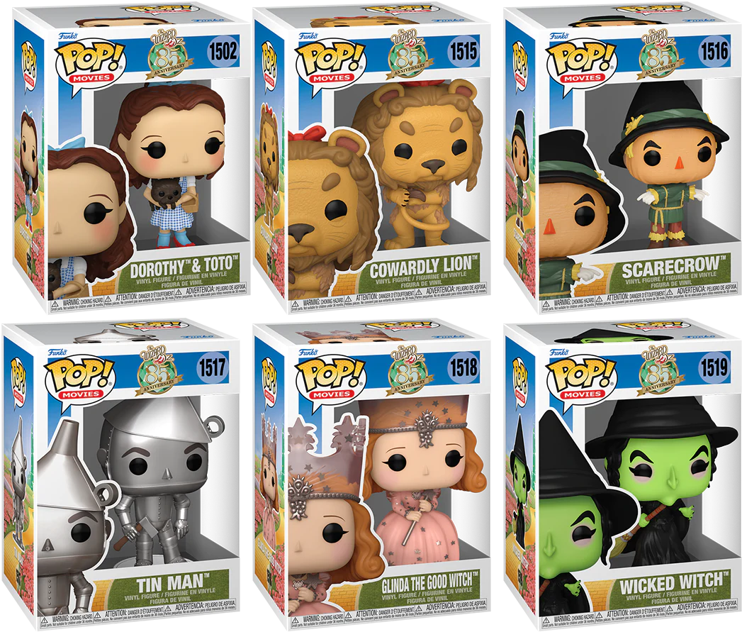 Wizard of Oz Celebrates 85 Years With Funko!