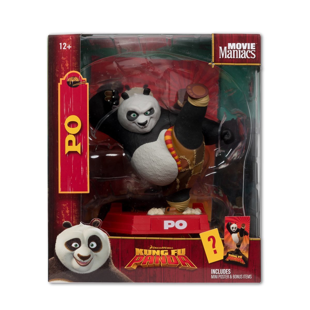 Movie Maniacs NBC Wave 3: Kung Fu Panda Po - 6-Inch Posed Figure - image #8