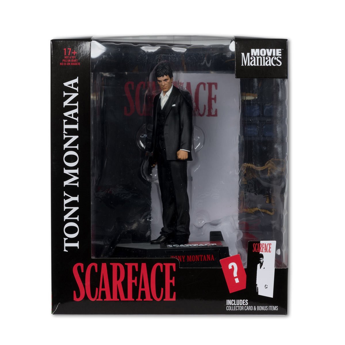 Scarface Tony Montana 6-Inch Action Figure - Movie Maniacs Universal Wave 4 - image #8