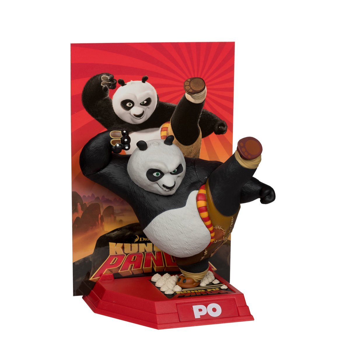 Movie Maniacs NBC Wave 3: Kung Fu Panda Po - 6-Inch Posed Figure - image #6