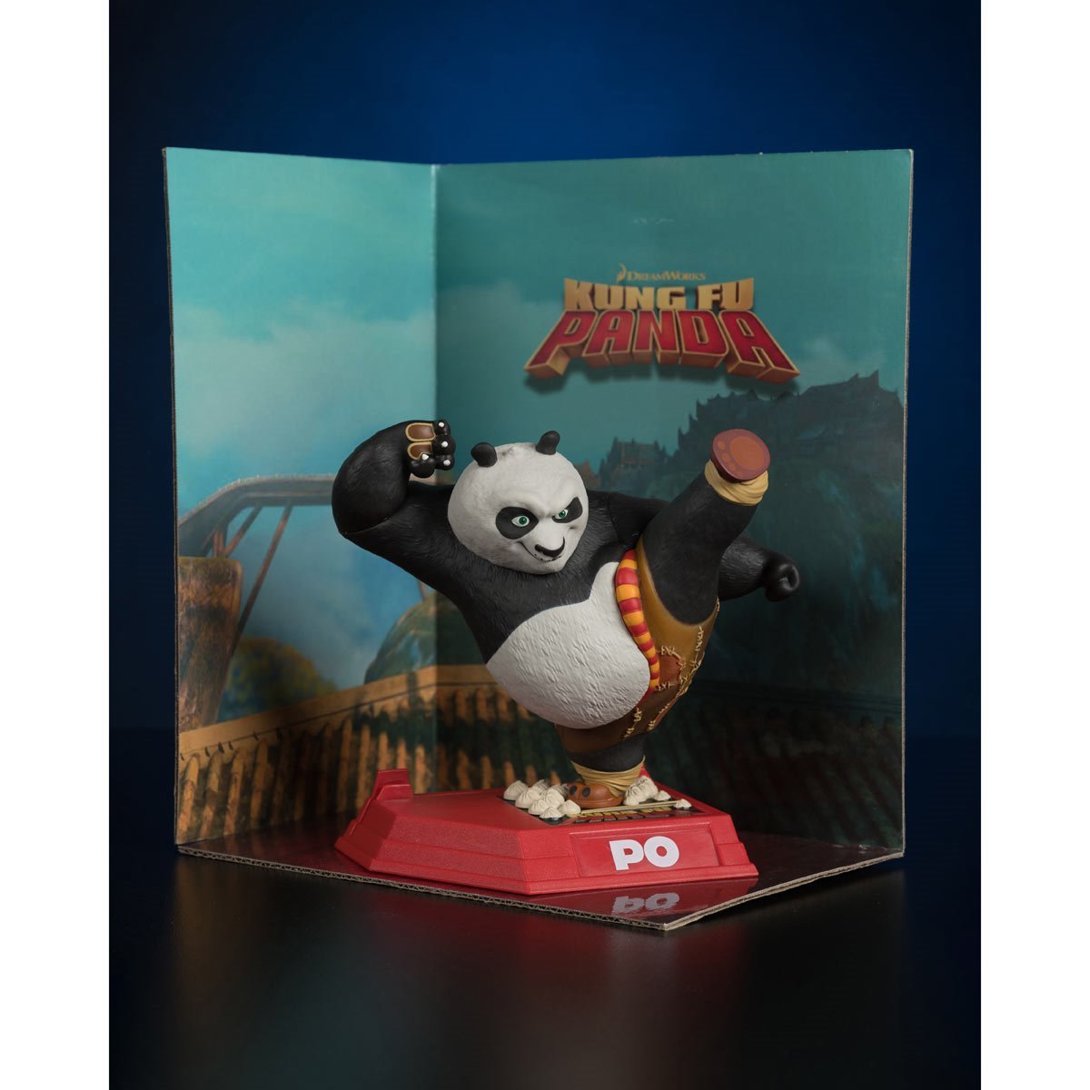 Movie Maniacs NBC Wave 3: Kung Fu Panda Po - 6-Inch Posed Figure - image #2