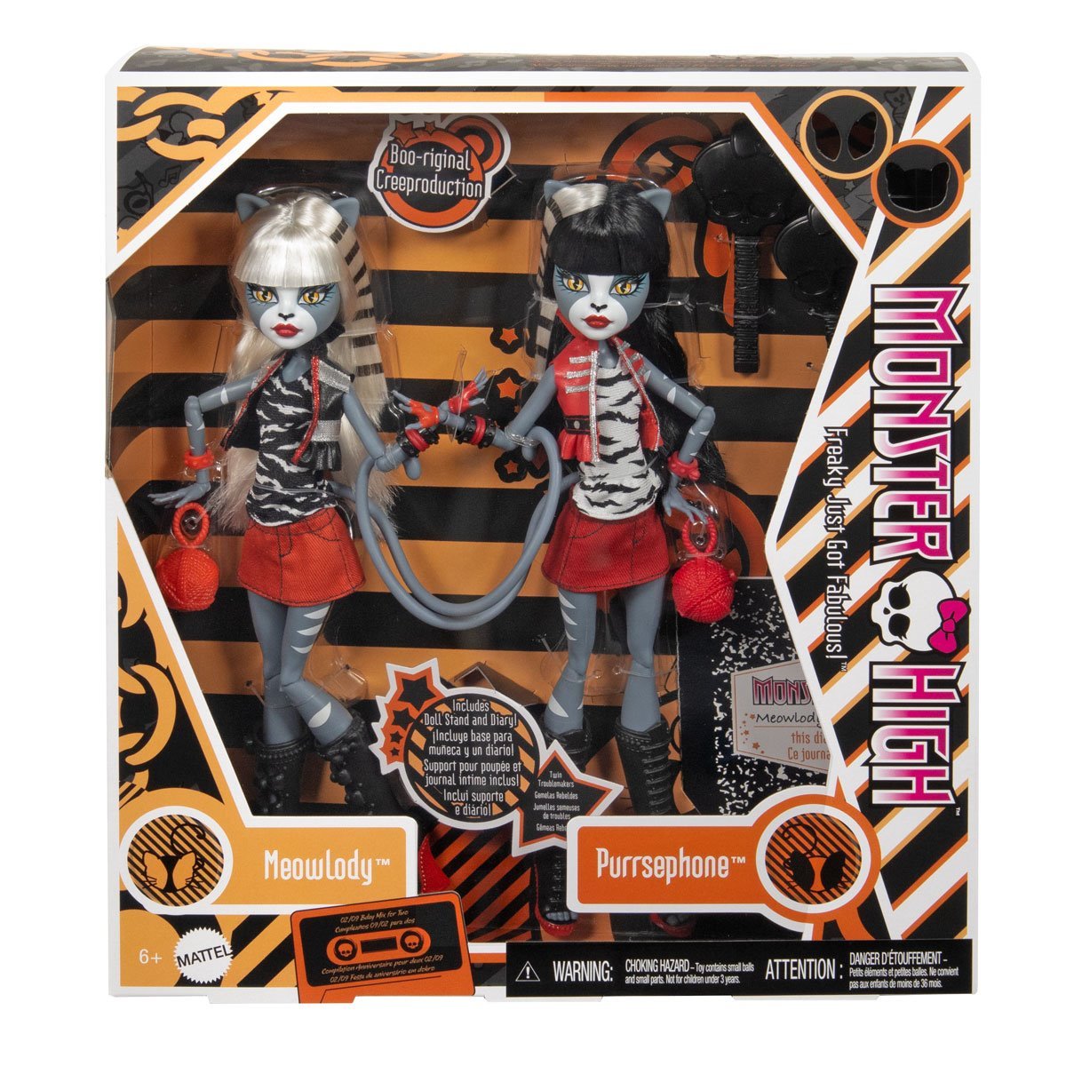 Monster High Boo-riginal Creeproduction: Meowlody & Purrsephone 2-Pack Dolls - image #4