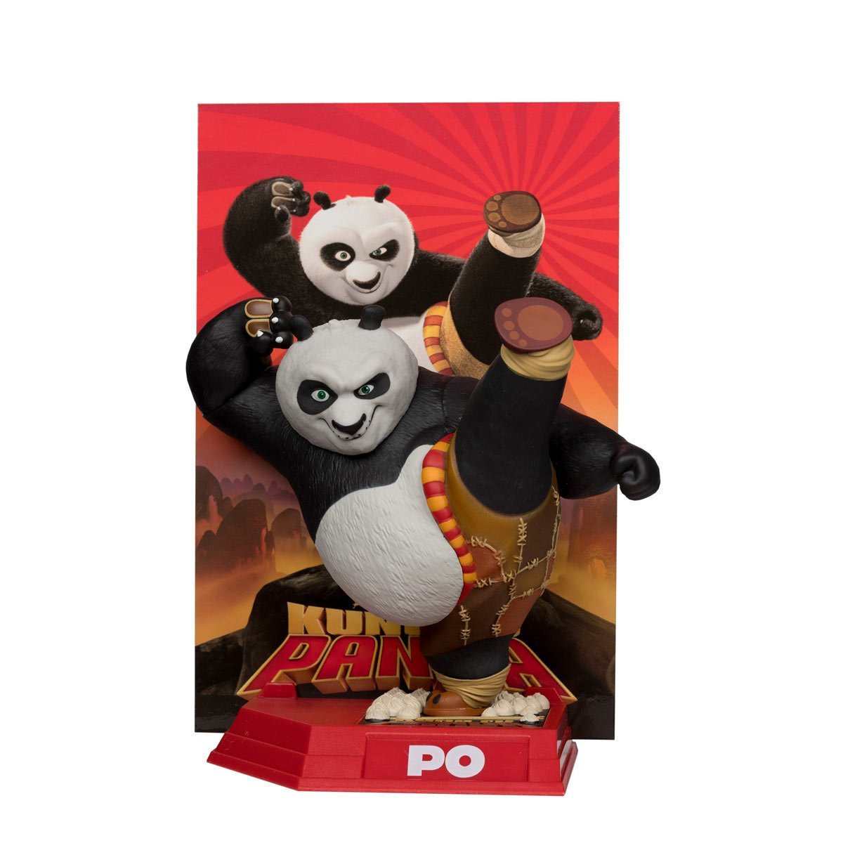 Movie Maniacs NBC Wave 3: Kung Fu Panda Po - 6-Inch Posed Figure - image #5