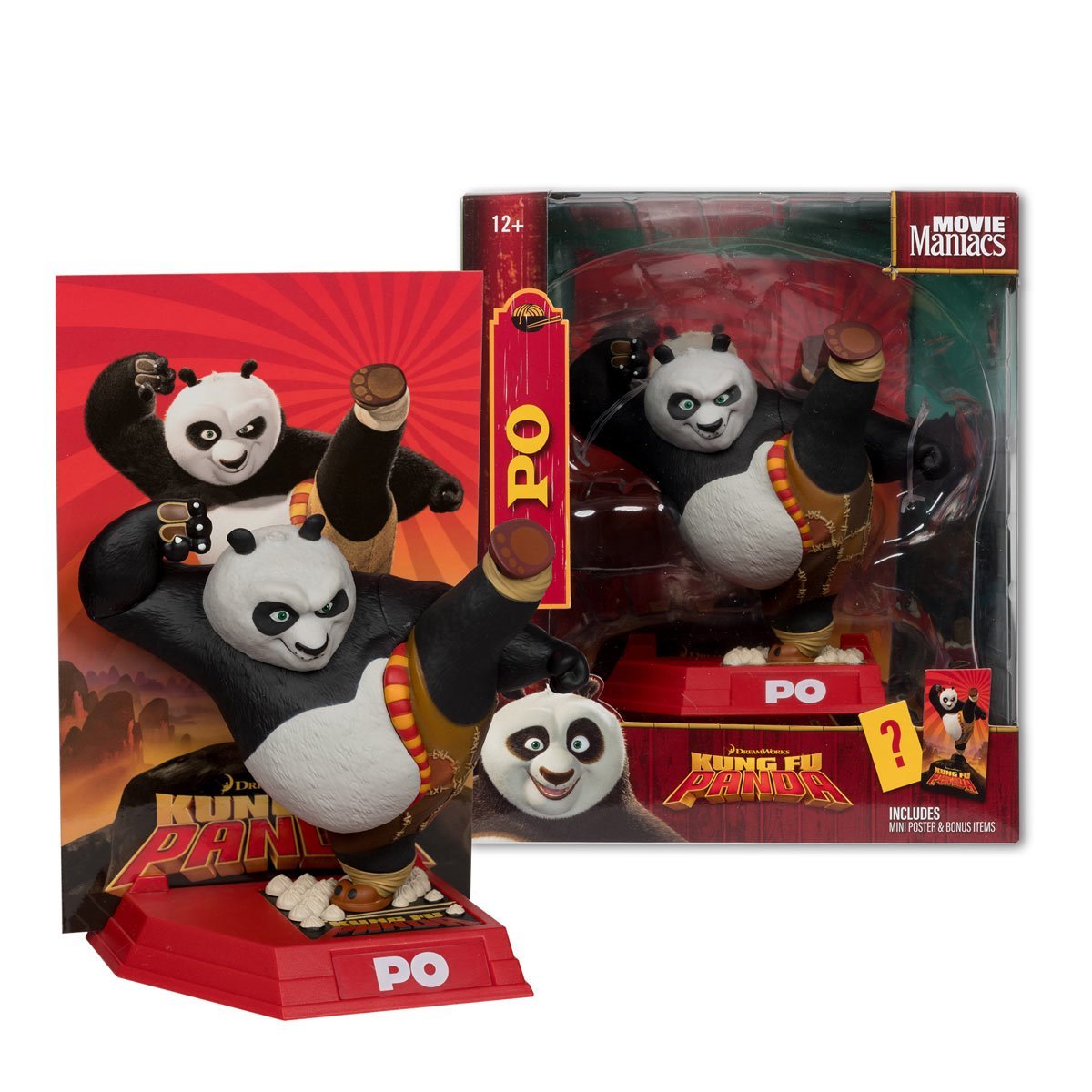 Movie Maniacs NBC Wave 3: Kung Fu Panda Po - 6-Inch Posed Figure - image #4