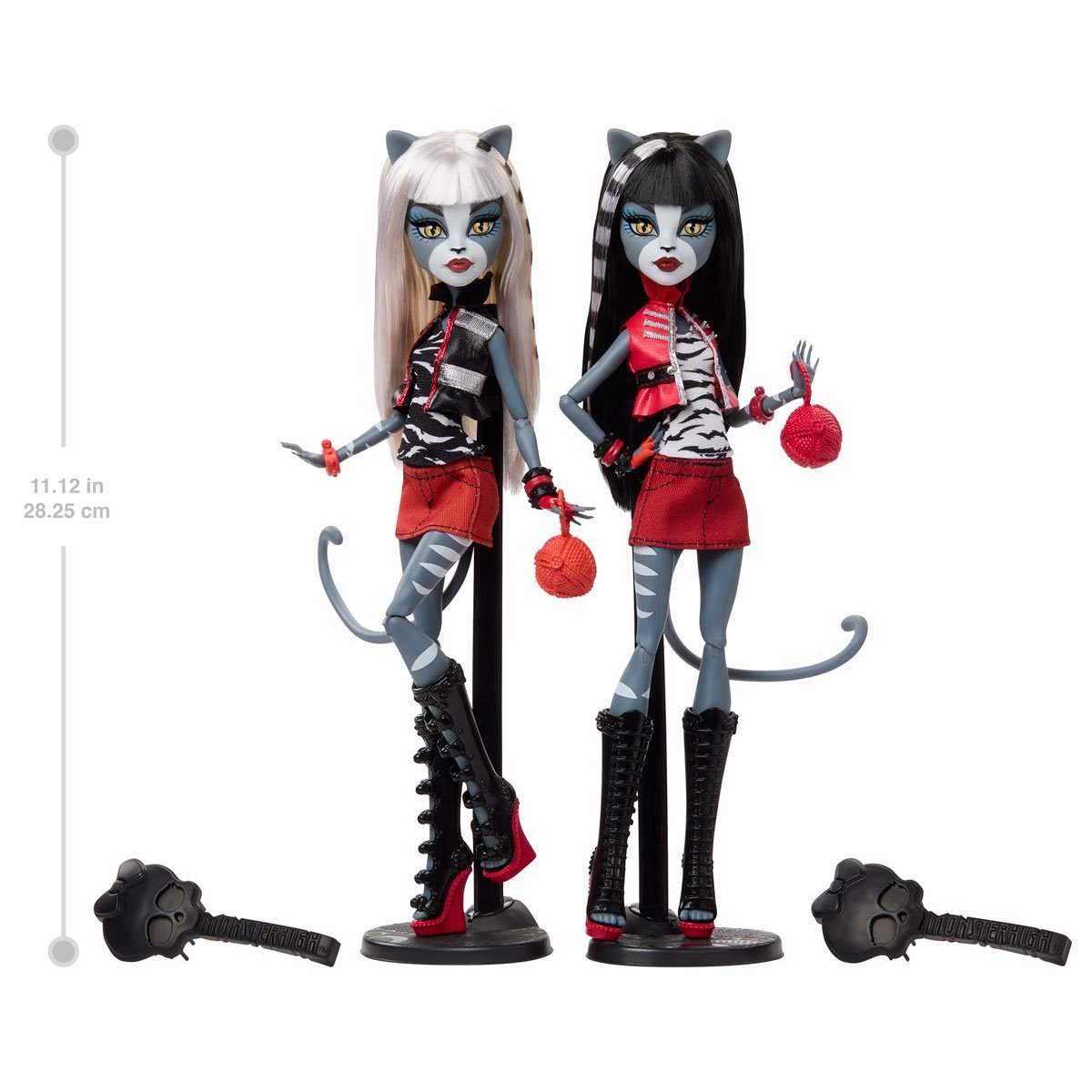 Monster High Boo-riginal Creeproduction: Meowlody & Purrsephone 2-Pack Dolls - image #2