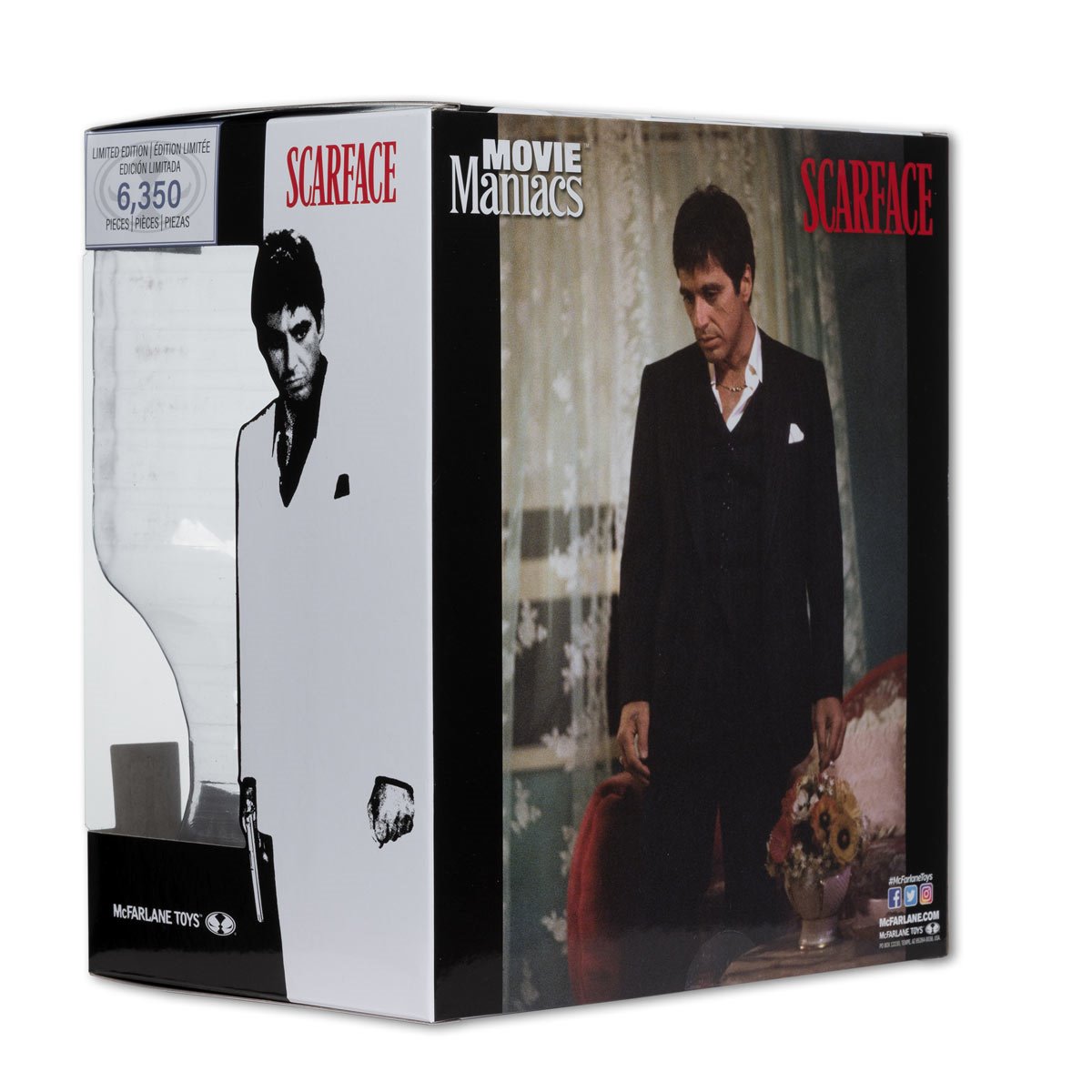 Scarface Tony Montana 6-Inch Action Figure - Movie Maniacs Universal Wave 4 - image #10