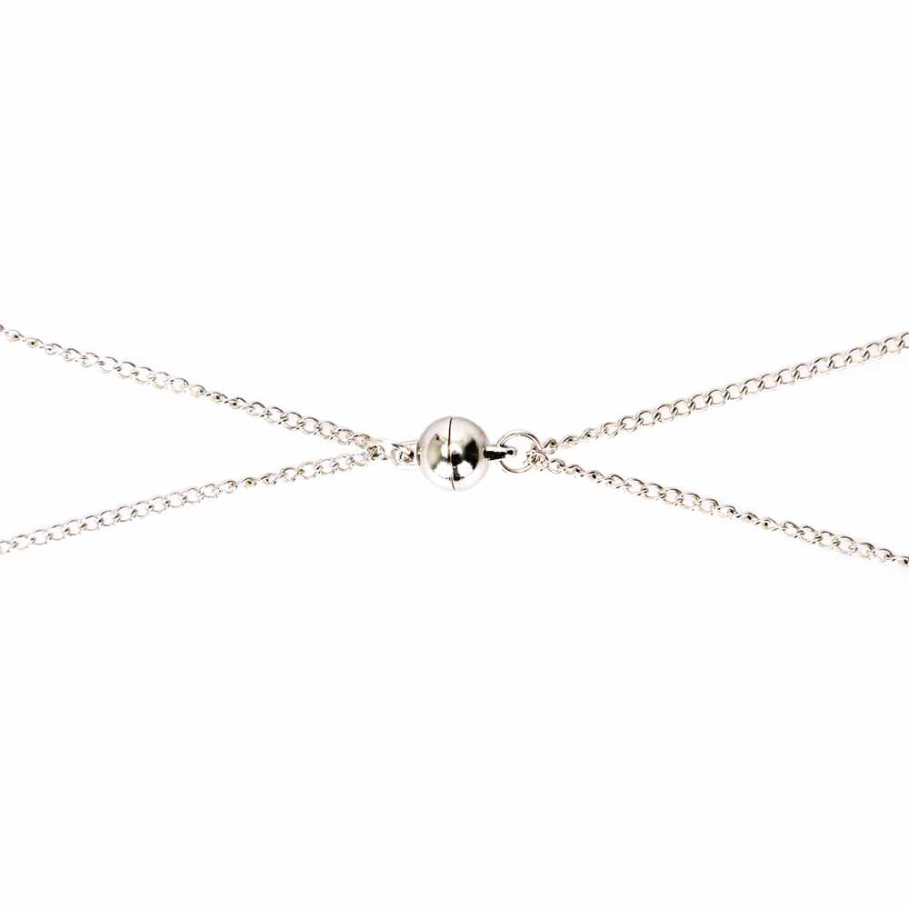 Pikachu & Eevee Pokemon Magnetic Necklace Set