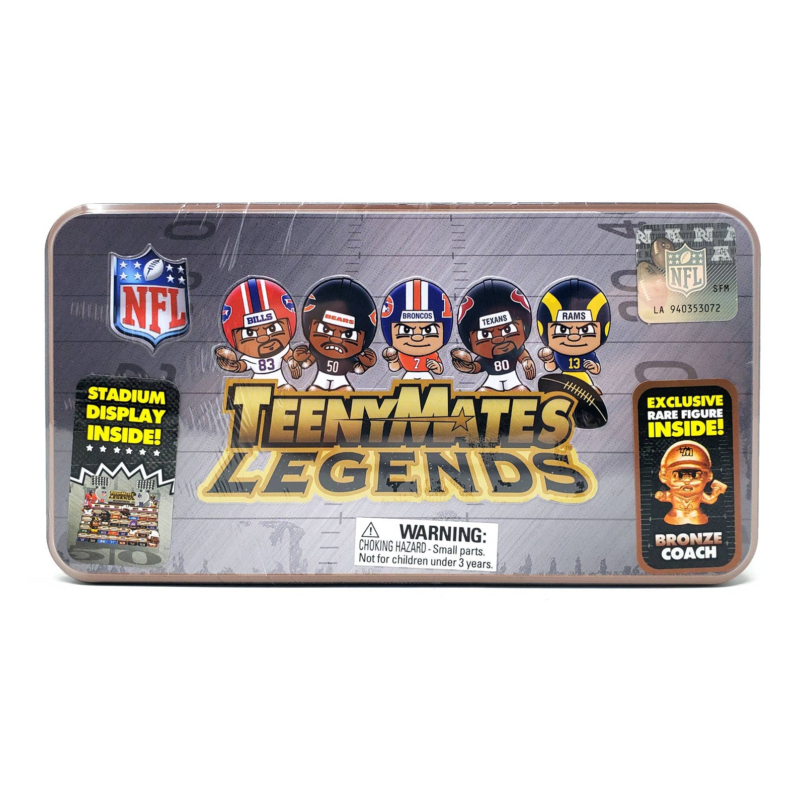 TeenyMates Legends NFL Collector Tin 2025