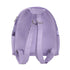 Kuromi Checkered Peekaboo Heart Purple Clear Mini Backpack