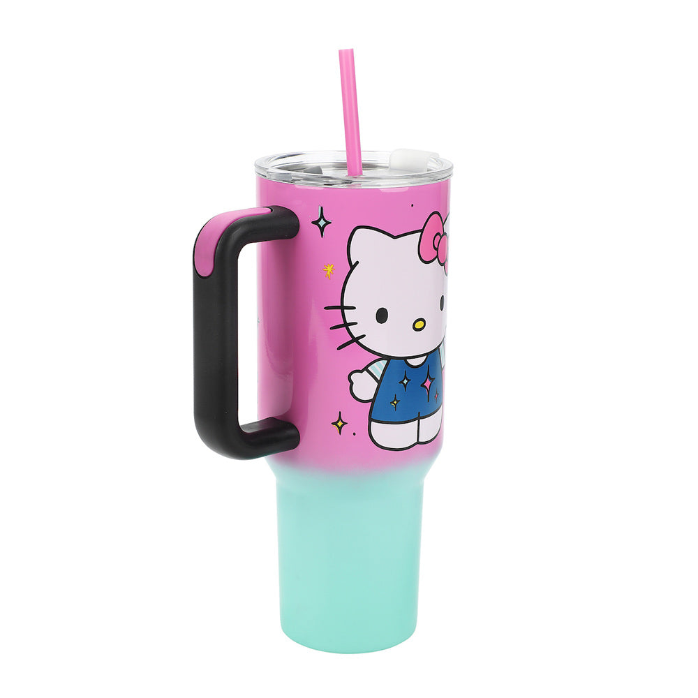 Hello Kitty Never Lose Your Sparkle 40 oz Stainless Steel Tumbler