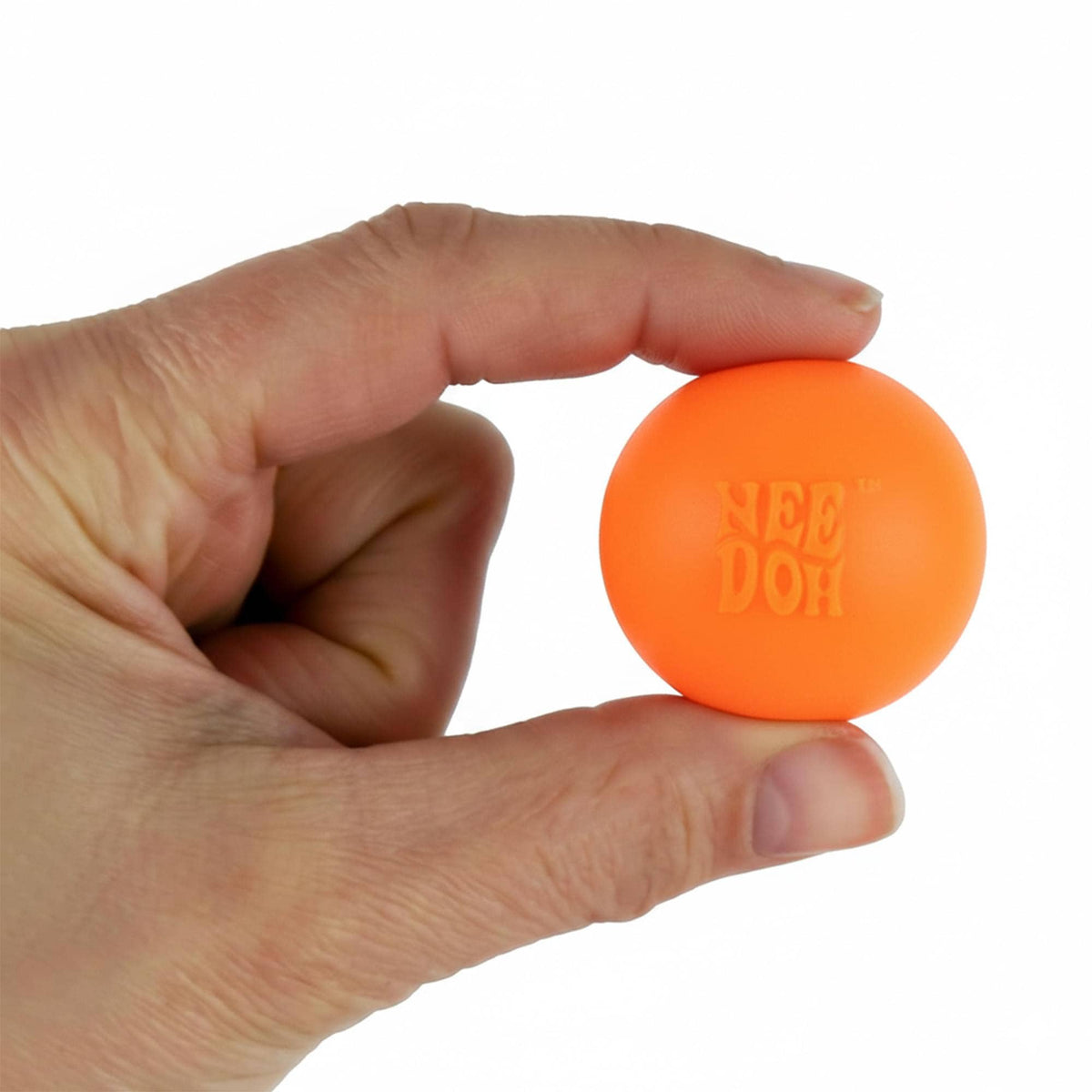 World's Smallest Nee-Doh Orange Squishy Stress Reliever