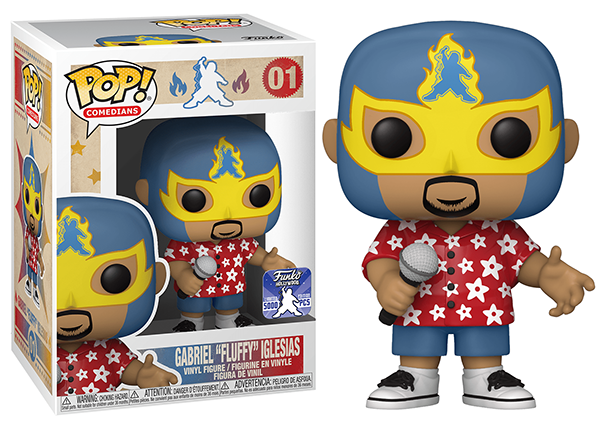 Gabriel Fluffy Iglesias (Lucha Libre, Comedians) 01 - Funko Hollywood Exclusive/5000 Pieces [Light Damage]