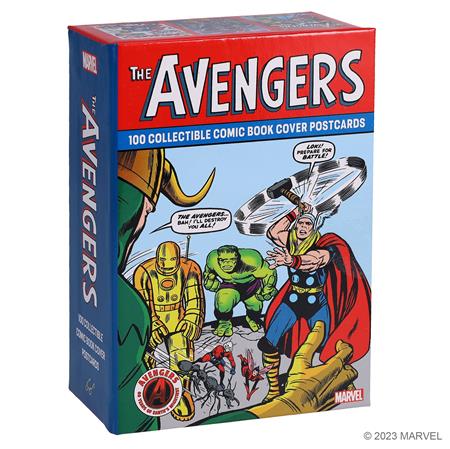 Marvel Avengers: 100 Collectible Comic Book Cover Postcards #1