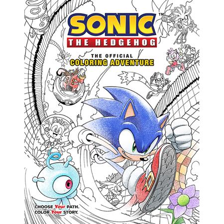 Sonic The Hedgehog TP The official Coloring Adventure #1