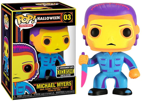 Michael Myers (Black Light, Halloween) 03 - Entertainment Earth Exclusive