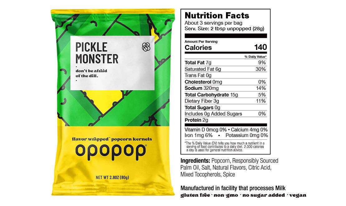 Opopop Flavor Wrapped Popcorn Kernels Discovery Collection
