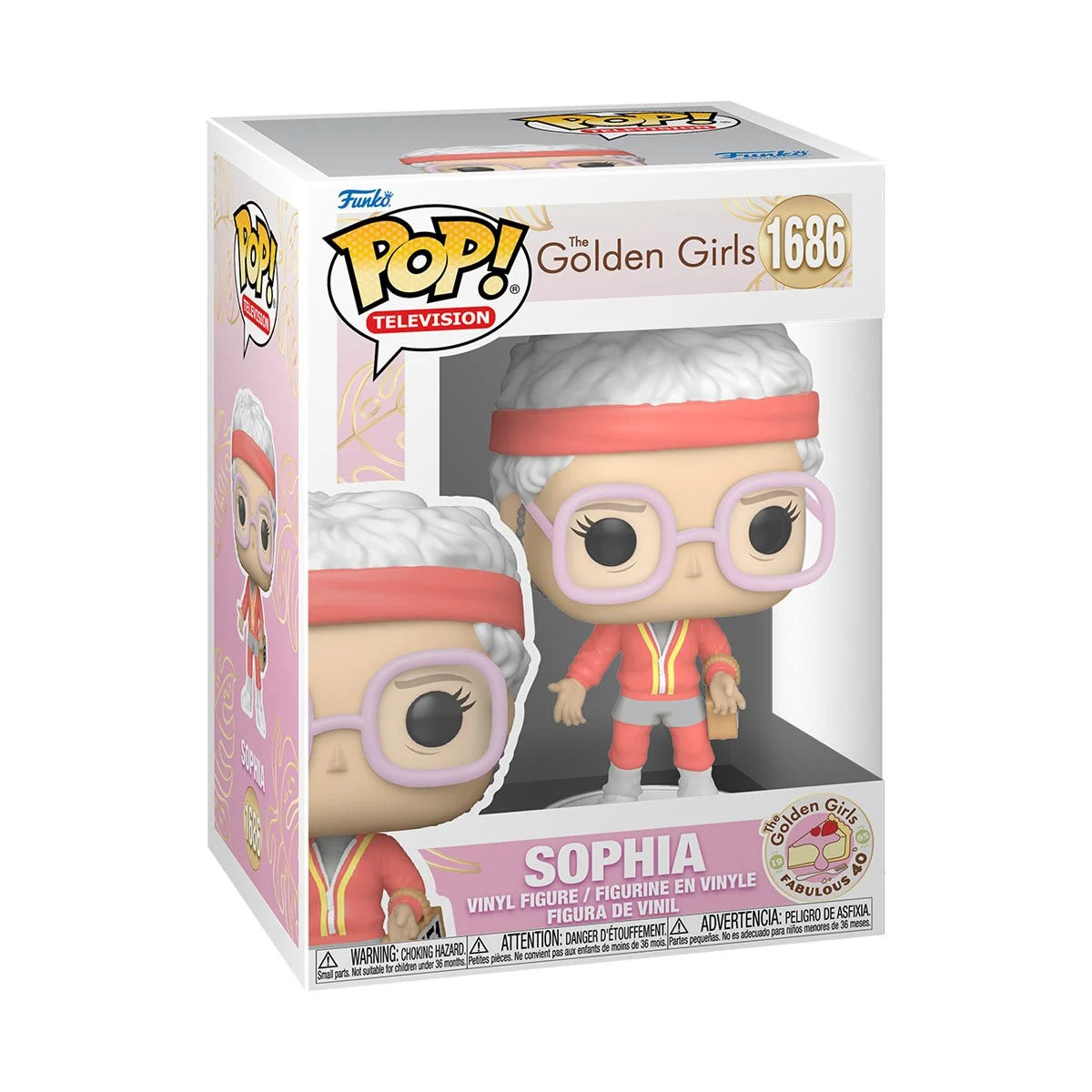 Golden Girls 40th Anniversary Funko Pop! Vinyl Figure Set of 4 By Funko Pop!