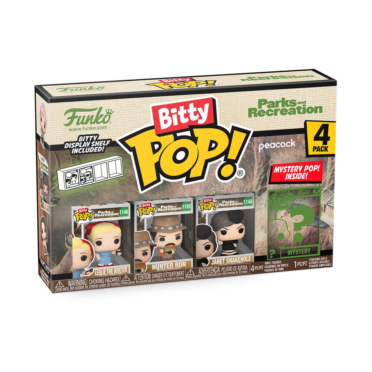 Bitty Pop! Parks and Recreation Series 1 Thru 4 - 16 Bitty Pops!