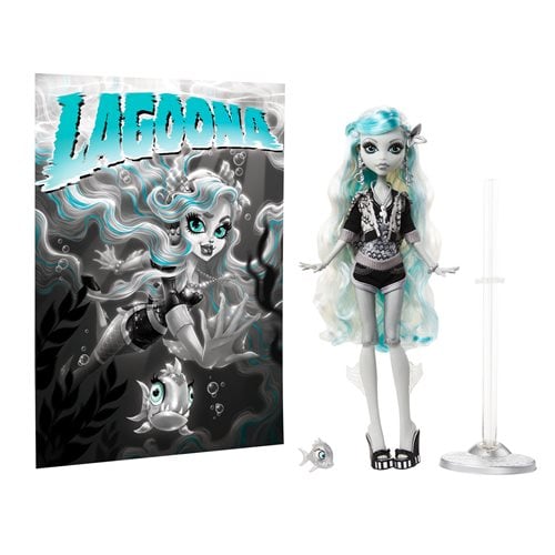 Monster High Reel Drama Lagoona Blue Collector Doll