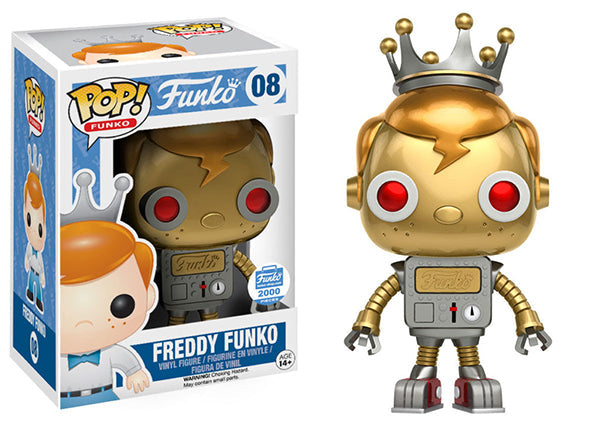 Robot Freddy Funko (Gold) 08 - Funko HQ Exclusive /2000 Made