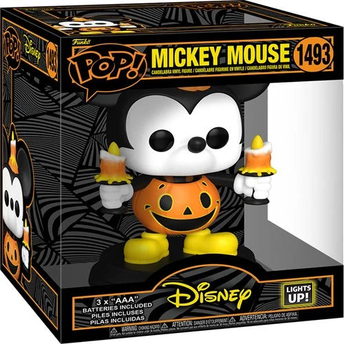 Mickey Mouse Halloween Light-Up Super Funko Pop! Vinyl Figure #1493