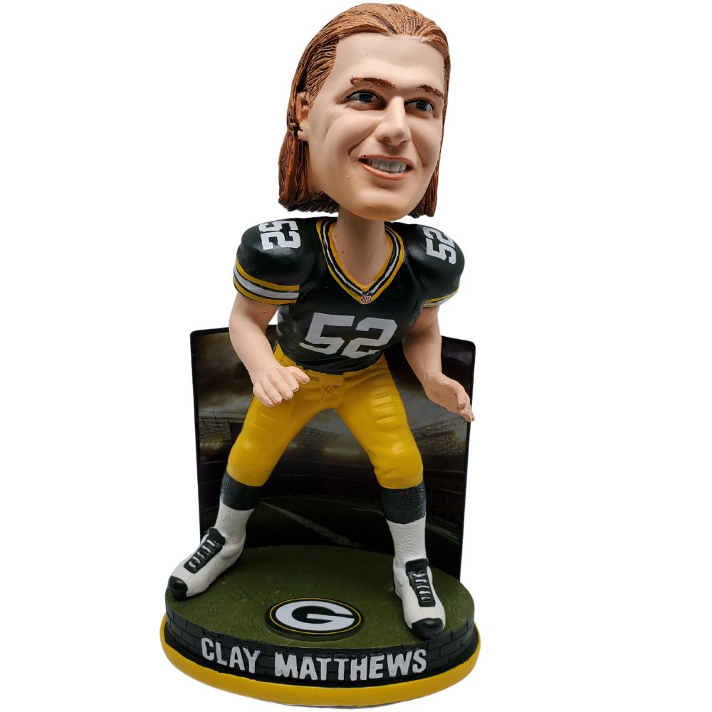 Clay Matthews Green Bay Packers Stadium Series NFL Bobblehead