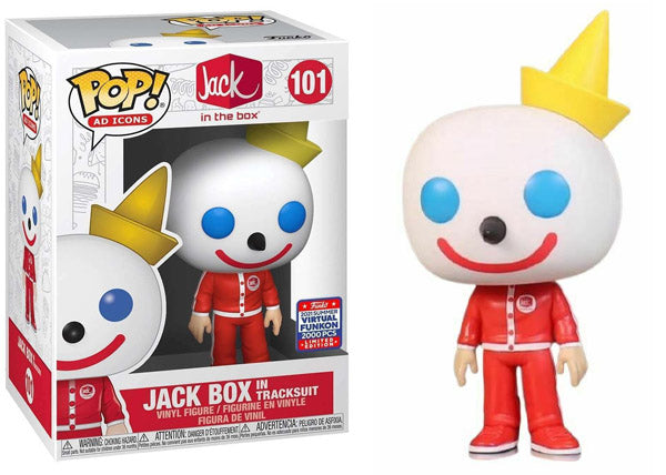 Jack Box in Tracksuit (Ad Icons) 101 - 2021 Virtual Funkon Exclusive /2000 Made [light damage]