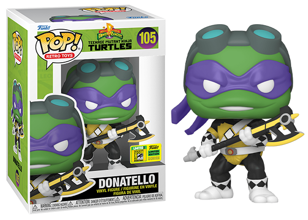 Donatello (Retro Toys, Teenage Mutant Ninja Turtles/ Power Rangers) 105 - 2022 SDCC Exclusive