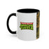 Teenage Mutant Marcus Turtle Accent Coffee Mug - A Marcus the Worm Retro Turtle (11/15oz)