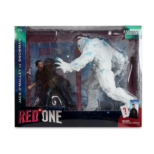 Movie Maniacs Red One Jack O'Malley vs. Snowman 6-Inch Scale Posed Figure 2-Pack