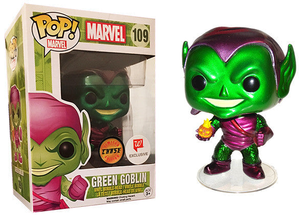 Green Goblin (Metallic) 109 **Chase** - Walgreens Exclusive [Light Damage]