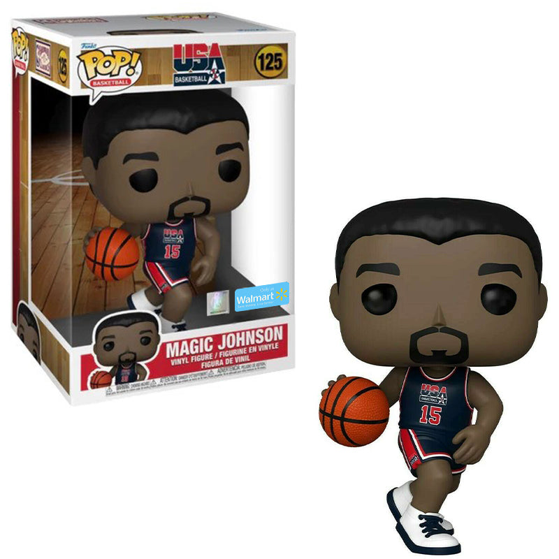 Magic Johnson (1992 Team USA Navy Uniform, 10-Inch, NBA) 125 - Walmart Exclusive
