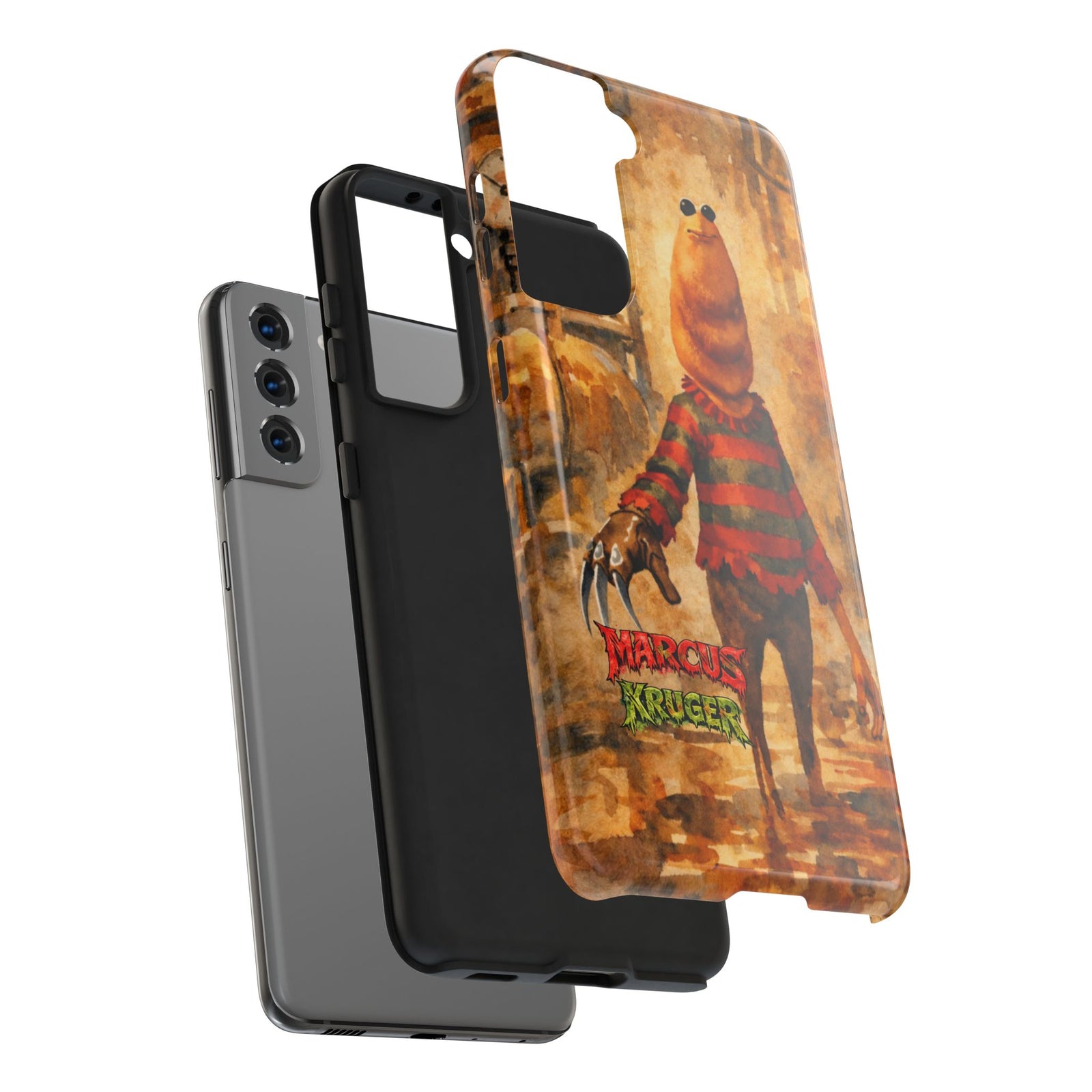 Copy of The Incredible Sardine Phone Case — A Muscular Take on a Marcus the Worm