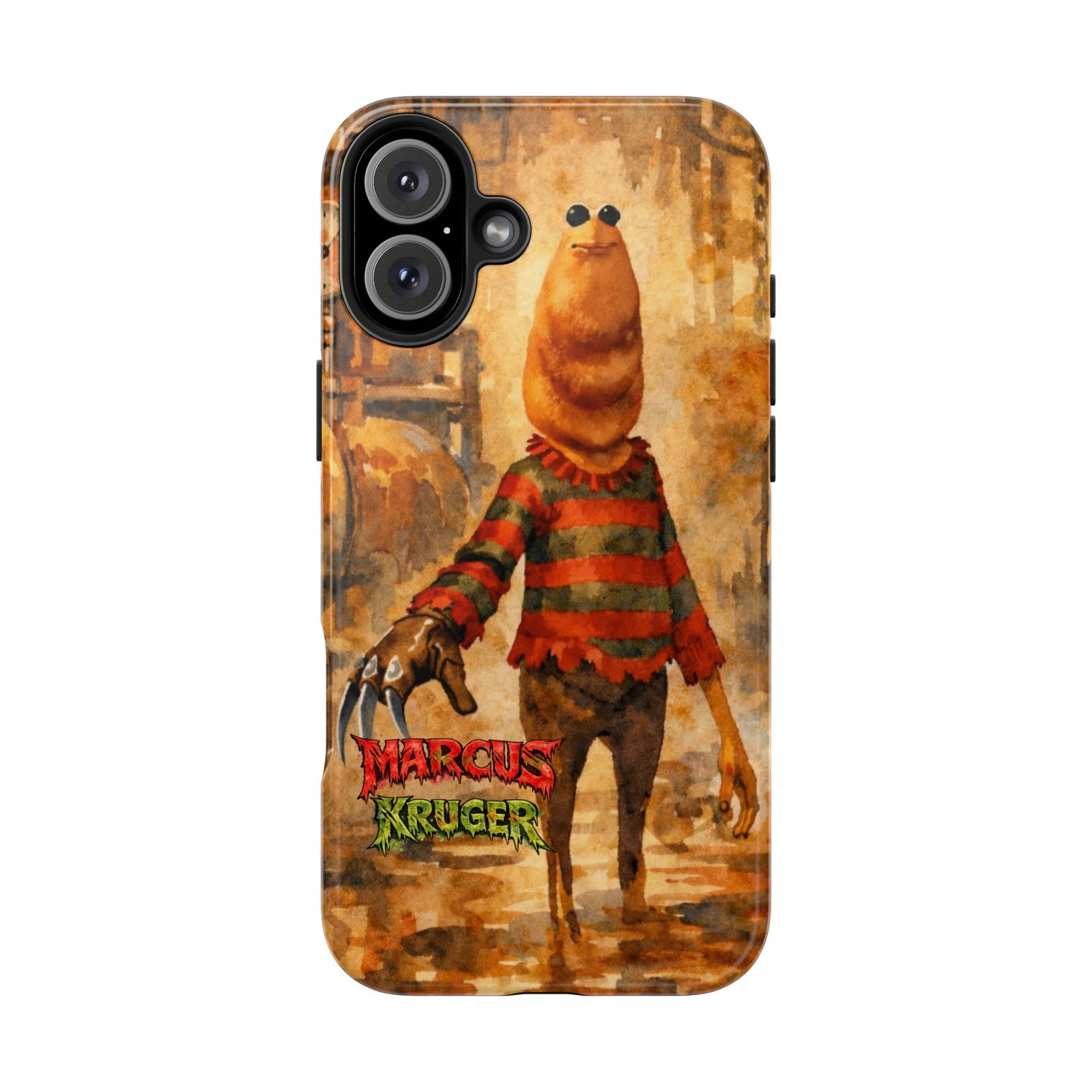 Copy of The Incredible Sardine Phone Case — A Muscular Take on a Marcus the Worm