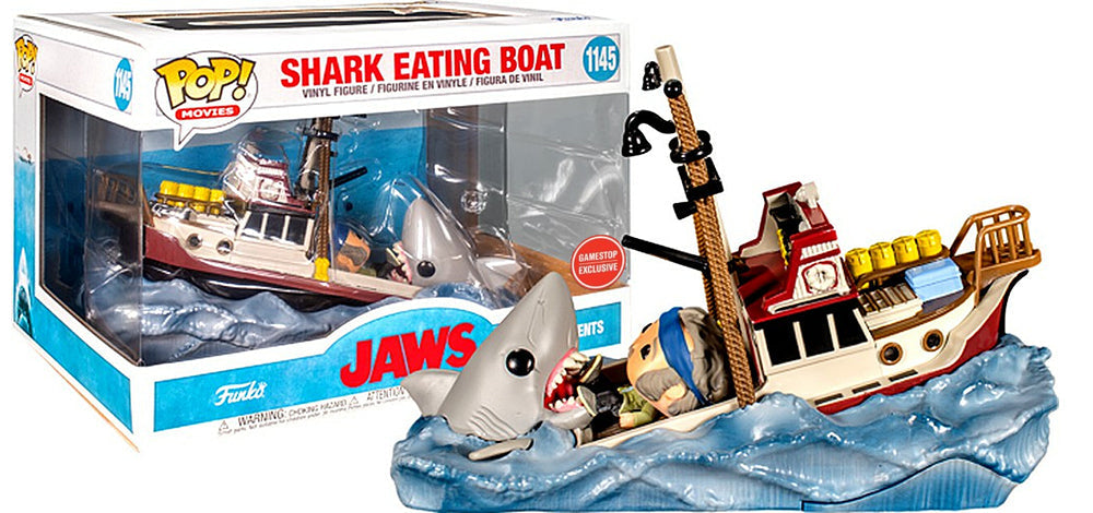 Shark Eating Boat (Moment, Jaws) 1145 - GameStop Exclusive