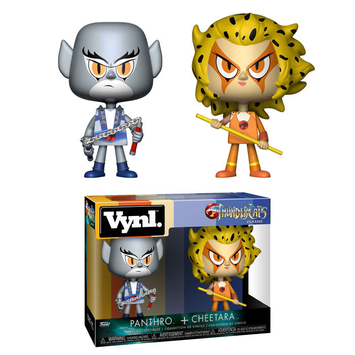 Funko Vynl. Panthro & Cheetara (Thundercats)  [light damage]