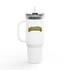 40oz Insulated Travel Mug - Marcus the Worm as The Incredible Sardine