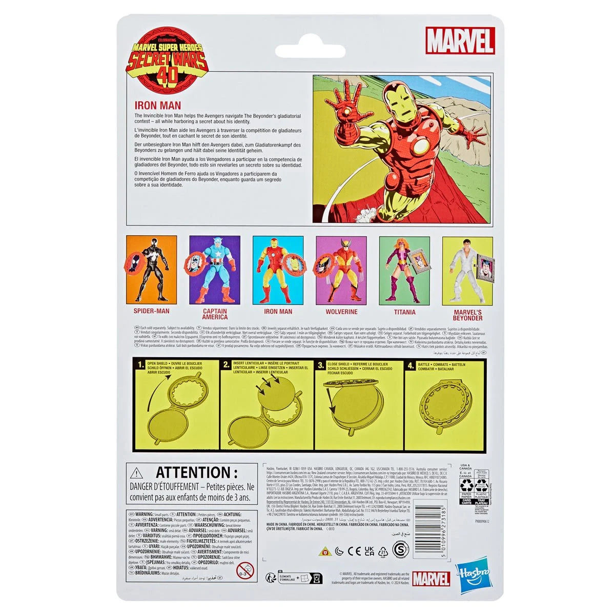 Secret Wars Marvel Legends Iron Man 6-Inch Action Figure