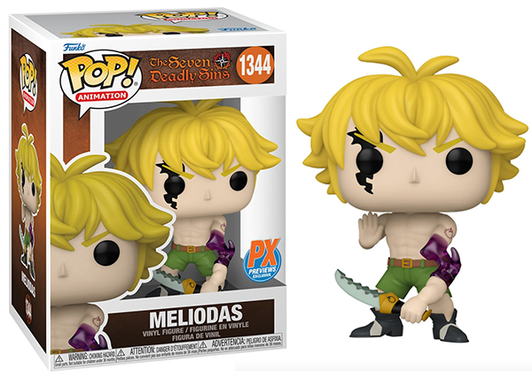 Meliodas (Demon Mode, Seven Deadly Sins) 1344 - Previews Exclusive