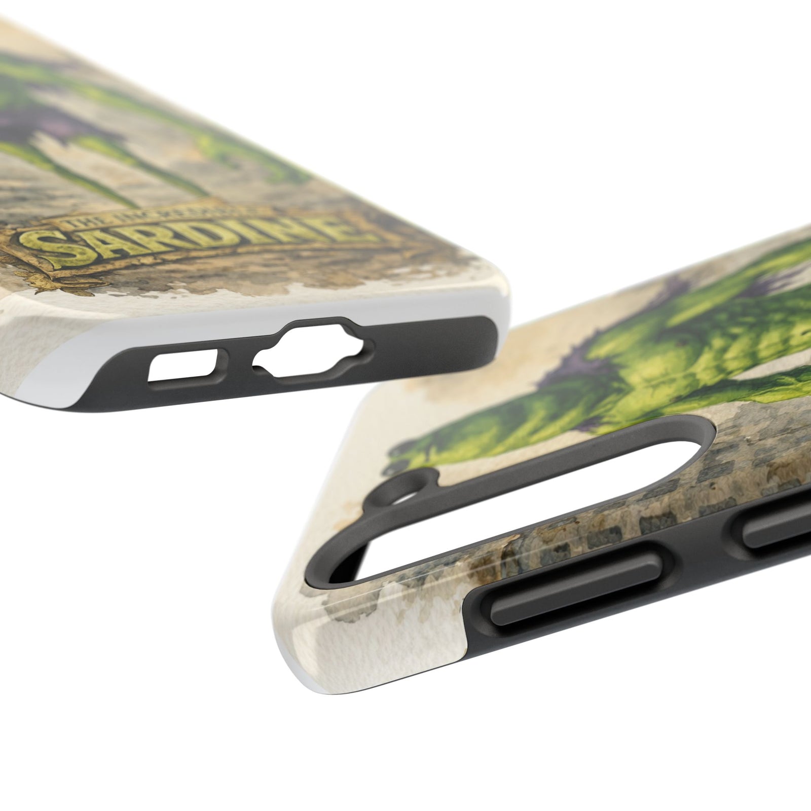 The Incredible Sardine Phone Case — A Muscular Take on a Marcus the Worm