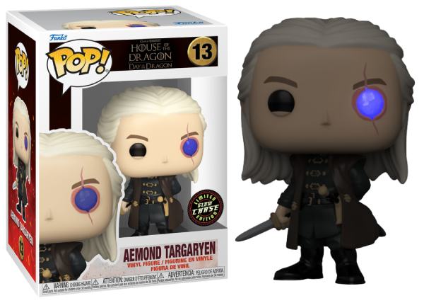 Aemond Targaryen (with Sapphire Eye, Glow in the Dark, House of the Dragon) 13 **Chase**