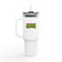 40oz Insulated Travel Mug - Marcus the Worm as Teenage Mutant Marcus Turtle