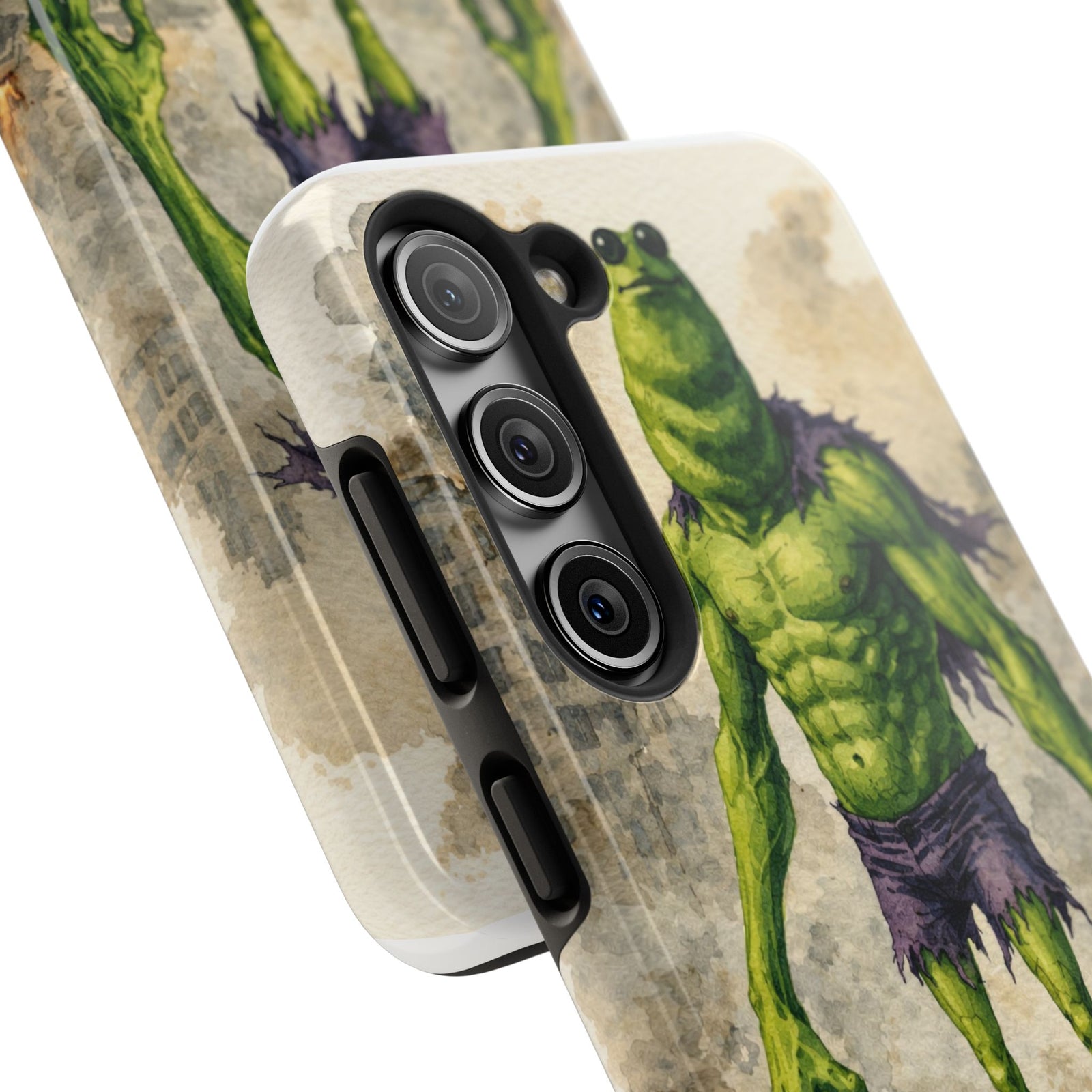 The Incredible Sardine Phone Case — A Muscular Take on a Marcus the Worm