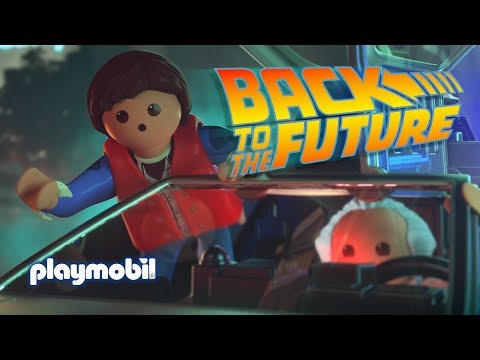 Back to the Future Playmobil Marty McFly & Dr. Emmett Brown 