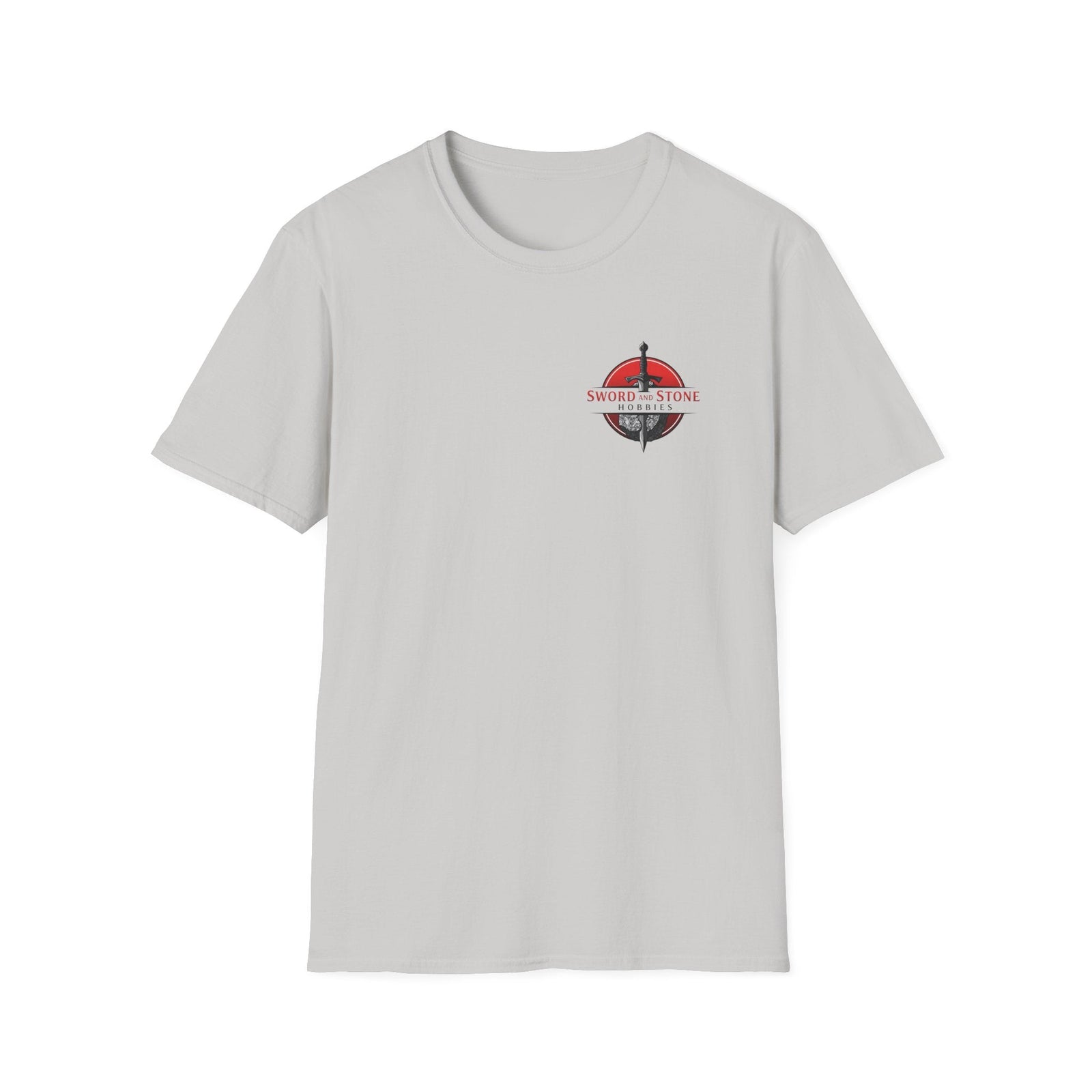 Sword and Stone Hobbies Logo T-Shirt - Ice Grey