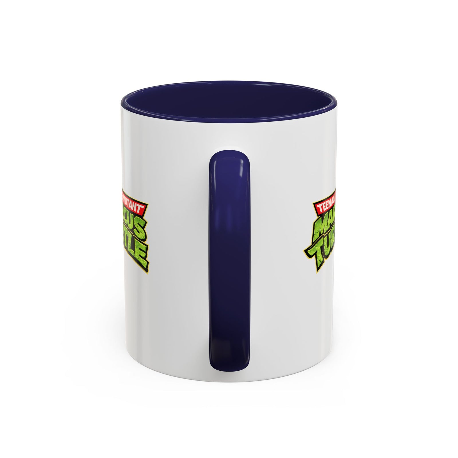 Teenage Mutant Marcus Turtle Accent Coffee Mug - A Marcus the Worm Retro Turtle (11/15oz)