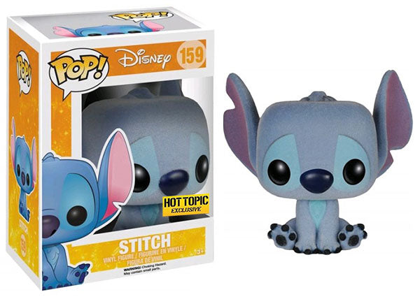 Stitch (Seated, Flocked, Lilo & Stitch) 159 - Hot Topic Exclusive
