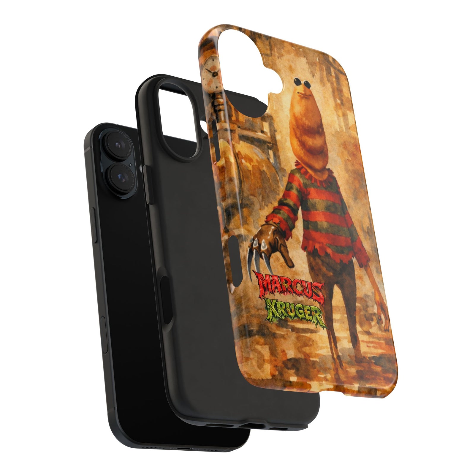 Copy of The Incredible Sardine Phone Case — A Muscular Take on a Marcus the Worm